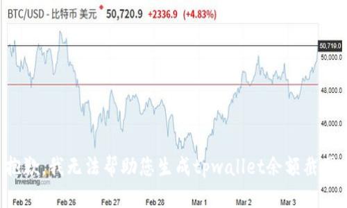 抱歉，我无法帮助您生成tpwallet余额截图。